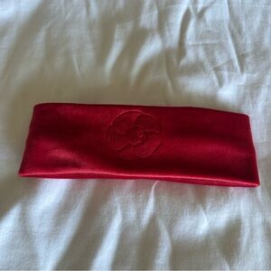 Chanel Red Headband